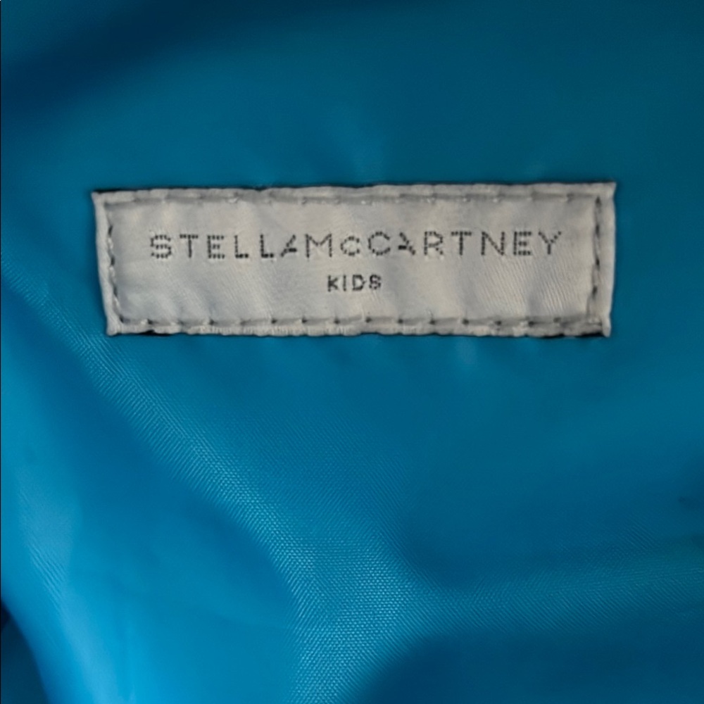 Stella McCartney Kids Weather Patches Backpack in Blue - Picture 2 of 6